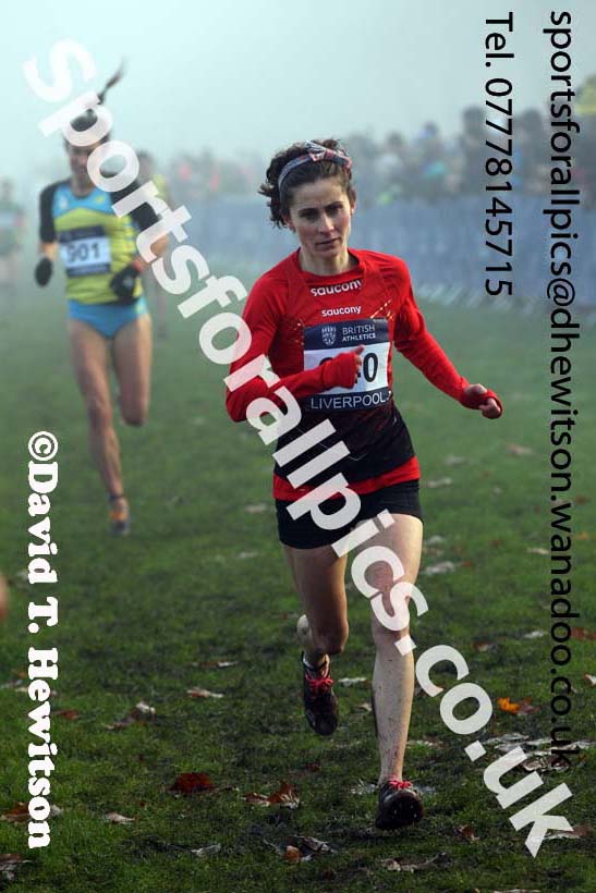 Senior and under-23 women, European Cross Country Trials, Sefton Park, Liverpool. Photo: David T. Hewitson/Sports for All Pics
